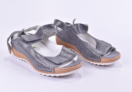 Waldläufer Damen Sandale Sandalette UK 4 Nr. 24-SD 489-Schuh-Gebraucht-secondhand