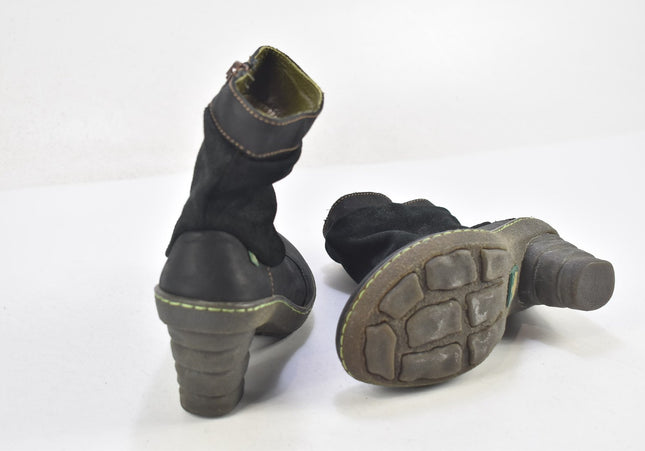 El Naturalista Damen Stiefelette Boots EUR 37 Nr. 24-J 668-Schuh-Gebraucht-secondhand