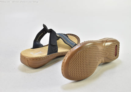 Rieker  Damen Sandale Pantolette  EUR 40 Nr. 26-S 1901