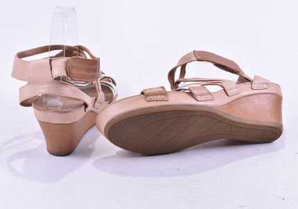 Clarks Damen Sandale Sandalette UK 8 Nr. 24-SD 1568-Schuh-Gebraucht-secondhand