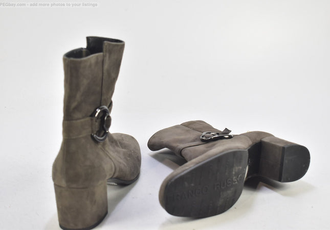 Franco Russo Damen Stiefelette Boots EUR 37 Nr. 24-B 5182-Schuh-Gebraucht-secondhand