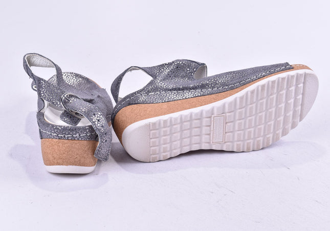 Waldläufer Damen Sandale Sandalette UK 4 Nr. 24-SD 489-Schuh-Gebraucht-secondhand