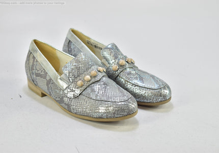 Waldläufer  Damen Halbschuhe Slipper Ballerinas  UK 4,5 Nr. 25-N 995