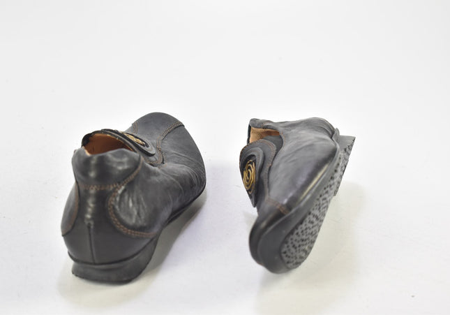 Think Damen Halbschuhe Slipper Ballerinas EUR 36 Nr. 24-F 2630-Schuh-Gebraucht-secondhand