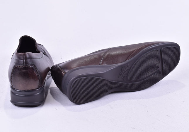 Semler Damen Halbschuhe Slipper Ballerinas UK 5 Nr. 24-J 4852-Schuh-Gebraucht-secondhand