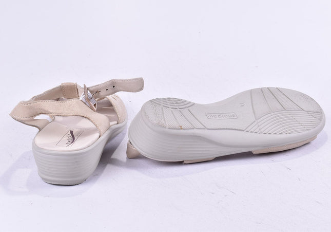 Medicus Damen Sandale Sandalette UK 4,5 Nr. 24-SD 492-Schuh-Gebraucht-secondhand