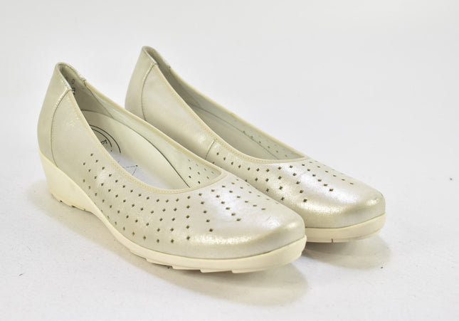 Waldläufer Damen Halbschuhe Slipper Ballerinas UK 9 Nr. 24-X 1400-Schuh-Gebraucht-secondhand