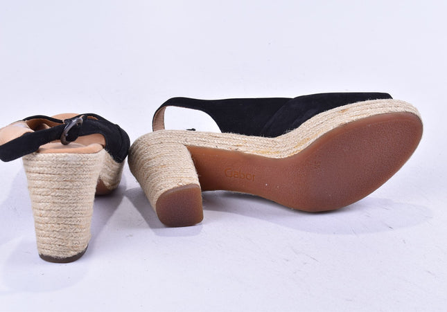 Gabor Damen Sandale Sandalette UK 5,5 Nr. 24-SD 493-Schuh-Gebraucht-secondhand