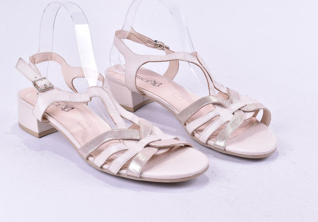 Caprice Damen Sandale Sandalette UK 7,5 Nr. 24-SD 1143-Schuh-Gebraucht-secondhand