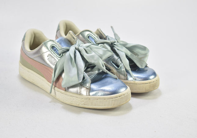 Puma Basket Damen Sportschuhe Sneaker EUR 38 Nr. 24-X 1515-Schuh-Gebraucht-secondhand