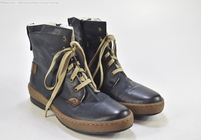 Rieker Damen Steiefelette Boots EUR 40 Nr. 24-B 4797-Schuh-Gebraucht-secondhand