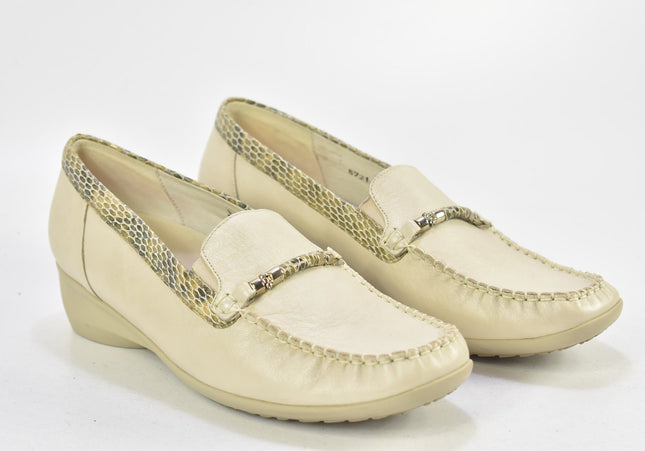 Waldläufer Damen Halbschuhe Slipper Ballerinas UK 8 Nr. 23-A 1804-Schuh-Gebraucht-secondhand