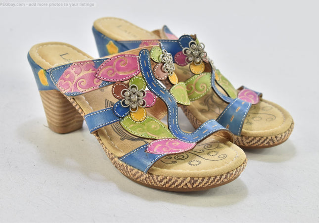 Laura Vita  Damen Sandale Pantolette  EUR 36 Nr. 26-S 1239