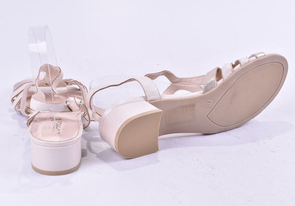 Caprice Damen Sandale Sandalette UK 7,5 Nr. 24-SD 1143-Schuh-Gebraucht-secondhand