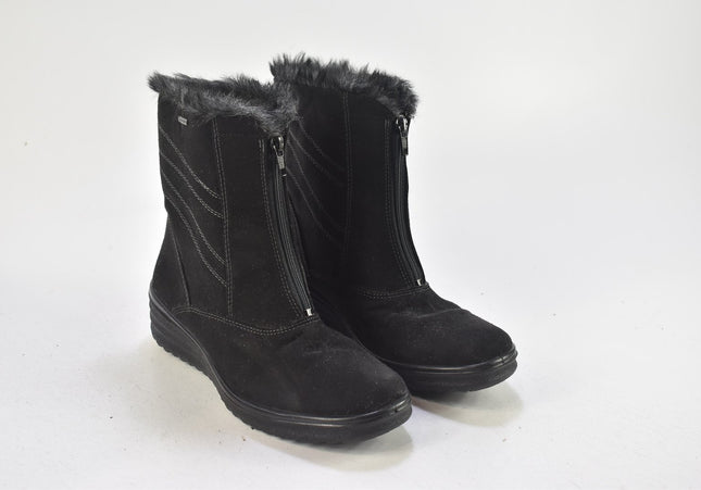 Legero Damen Stiefelette Boots UK 4,5 Nr. 24-B 1693-Schuh-Gebraucht-secondhand