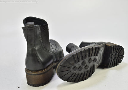 Blue Cox Damen Stiefelette Boots EUR 38 Nr. 25-B 730-gebrauchte schuhe-second hand-SchuhGebraucht