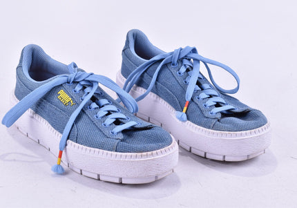 Puma Basket Damen Sportschuhe Sneaker EUR 37,5 Nr. 24-M 4837-Schuh-Gebraucht-secondhand