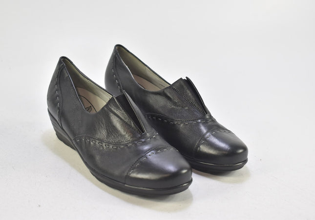 Waldläufer Damen Halbschuhe Slipper Ballerinas UK 5 Nr. 24-N 2211-Schuh-Gebraucht-secondhand