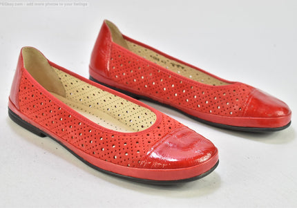 Helvesko Damen Halbschuhe Slipper Ballerinas EUR 42 Nr. 25-Y 1311-SchuhGebraucht