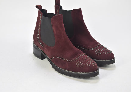 Peter Kaiser Damen Stiefelette Boots SL 24,5 cm Nr. 24-B 478-Schuh-Gebraucht-secondhand