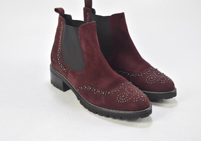 Peter Kaiser Damen Stiefelette Boots SL 24,5 cm Nr. 24-B 478-Schuh-Gebraucht-secondhand