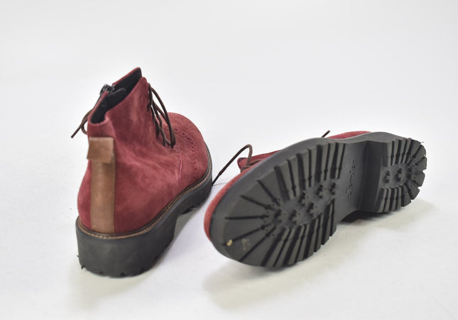 Semler Damen Stiefelette Boots UK 4 Nr. 24-B 479-Schuh-Gebraucht-secondhand