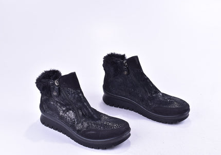 Damen Stiefelette Boots EUR 38 Nr. 24-J 888-Schuh-Gebraucht-secondhand