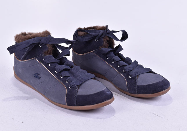 Lacoste Damen Stiefelette Boots EUR 39,5 Nr. 24-M 2144-Schuh-Gebraucht-secondhand