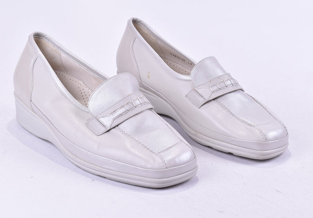 Waldläufer Damen Halbschuhe Slipper Ballerinas UK 7,5 Nr. 24-J 4860-Schuh-Gebraucht-secondhand