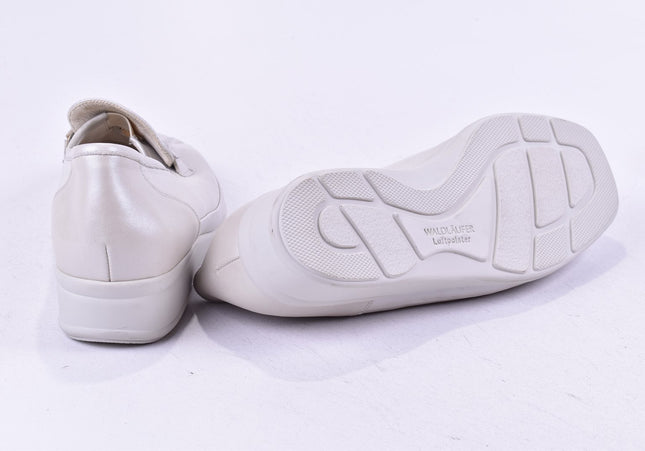 Waldläufer Damen Halbschuhe Slipper Ballerinas UK 7,5 Nr. 24-J 4860-Schuh-Gebraucht-secondhand