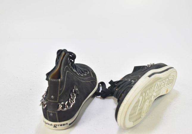 Paul Green Damen Stiefelette Boots UK 4 Nr. 24-B 825-Schuh-Gebraucht-secondhand