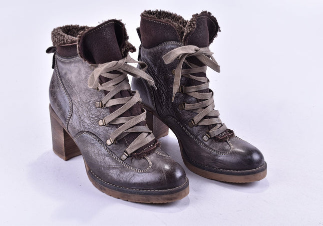 Manas Damen Stiefelette Boots EUR 41 Nr. 24-M 3665-Schuh-Gebraucht-secondhand