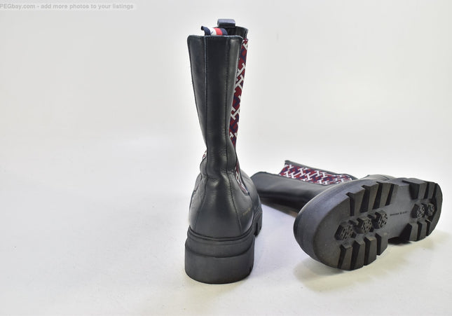 Tommy Hilfiger  Damen Stiefelette Boots  EUR 40 Nr. 26-B 1142