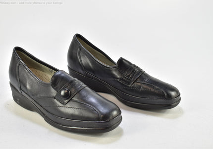 Waldläufer Damen Halbschuhe Slipper Ballerinas UK 5,5 Nr. 25-M 3017-Schuh-Gebraucht-secondhand
