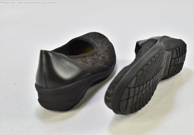 Solidus Karo Damen Halbschuhe Slipper Ballerinas UK 5,5 Nr. 25-U 2112