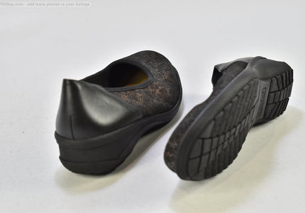 Solidus Karo Damen Halbschuhe Slipper Ballerinas  UK 5,5 Nr. 25-U 2112