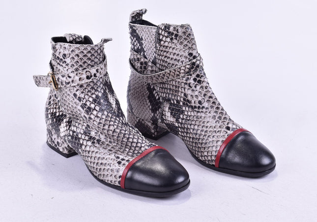 Just Cavalli Damen Stiefelette Boots EUR 36 Nr. 24-M 2147-Schuh-Gebraucht-secondhand