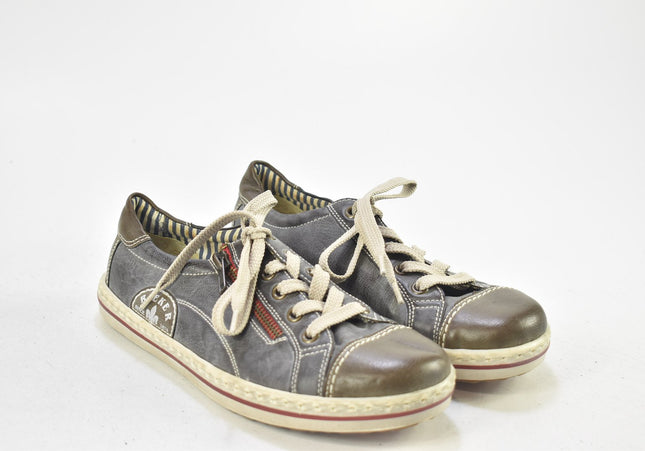 Rieker Damen Halbschuhe Freizeitschuhe EUR 36 Nr. 24-F 3932-Schuh-Gebraucht-secondhand