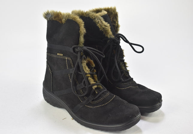 Ara Damen Stiefelette Boots UK 4 Nr. 24-B 484-Schuh-Gebraucht-secondhand