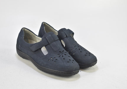 Waldläufer Damen Halbschuhe Slipper Ballerinas UK 5 Nr. 24-N 2218-Schuh-Gebraucht-secondhand