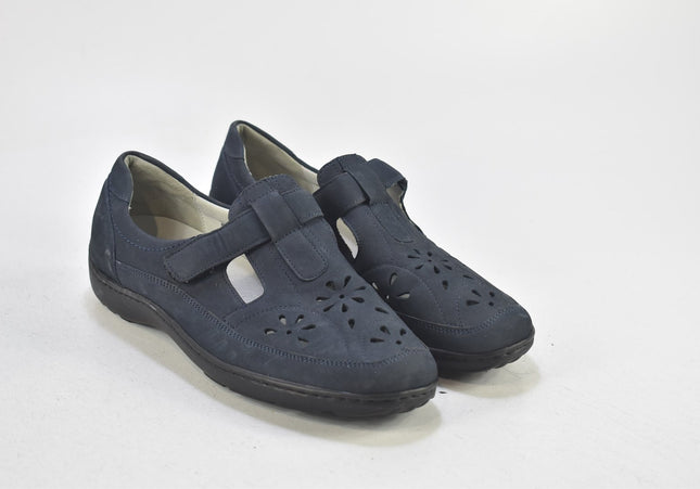 Waldläufer Damen Halbschuhe Slipper Ballerinas UK 5 Nr. 24-N 2218-Schuh-Gebraucht-secondhand
