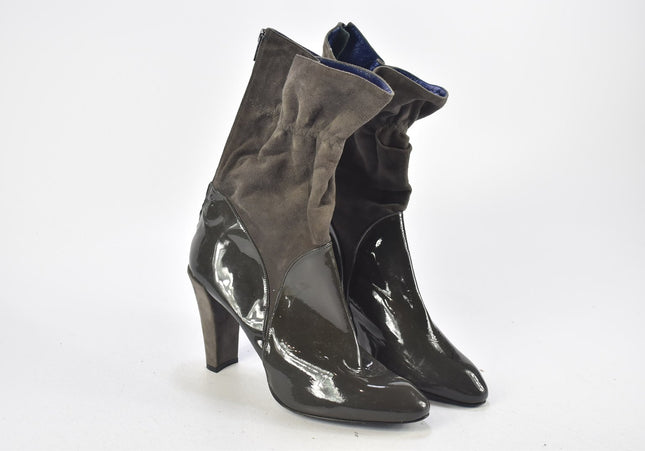 Luca Valentini Damen Stiefelette Boots EUR 40 Nr. 24-A 2105-Schuh-Gebraucht-secondhand