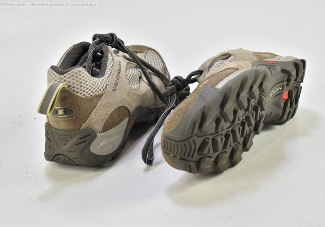 Salomon Damen Wanderschuhe Trekking EUR 37 1/3 Nr. 25-T 2250-gebrauchte Schuhe-second hand-SchuhGebraucht