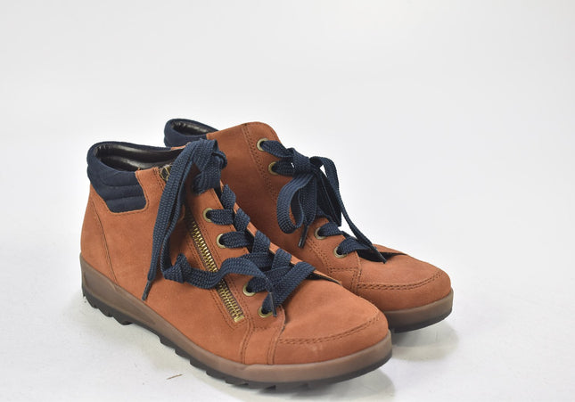 Jenny Damen Stiefelette Boots UK 4,5 Nr. 24-B 486-Schuh-Gebraucht-secondhand