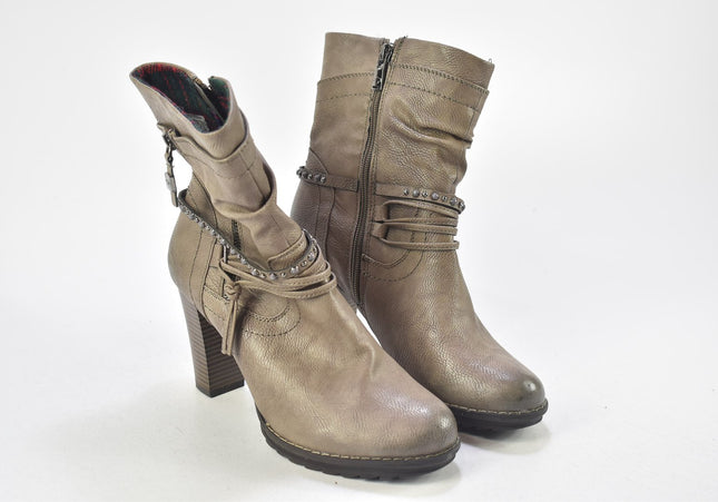 Tom Tailor Damen Stiefelette Boots EUR 38 Nr. 24-A 3099-Schuh-Gebraucht-secondhand