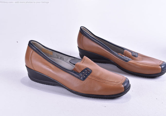 Waldläufer Damen Halbschuhe Slipper Ballerinas UK 8 Nr. 25-F 1447-Schuh-Gebraucht-secondhand