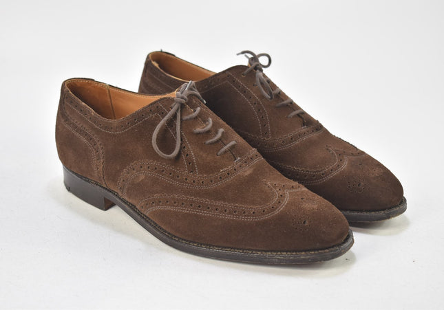 John Spencer Hampton Herren Halbschuhe UK 7,5 Nr. 24-U 1207-Schuh-Gebraucht-secondhand