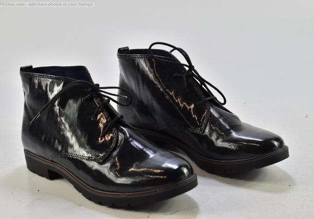 Tamaris Damen Stiefelette Boots EUR 40 Nr. 24-B 5901-Schuh-Gebraucht-secondhand