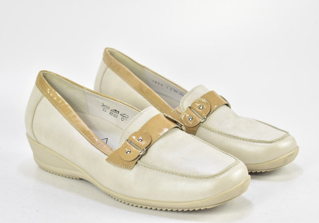 Waldläufer Damen Halbschuhe Slipper Ballerinas UK 8 Nr. 23-A 1805-Schuh-Gebraucht-secondhand