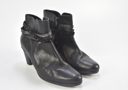 Gabor Damen Stiefelette Boots UK 7 Nr. 24-J 2873-Schuh-Gebraucht-secondhand
